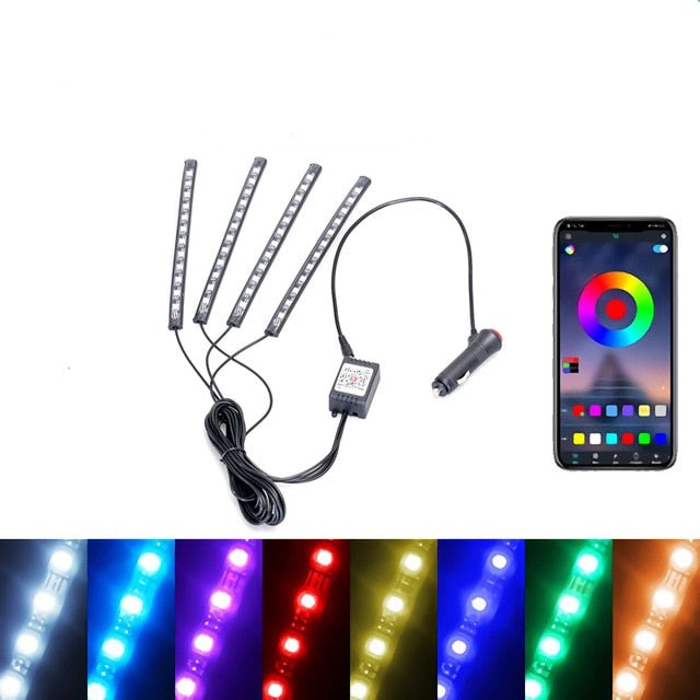 Lumière d'ambiance pour voiture