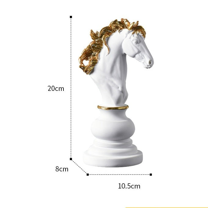 Statue d'échecs
