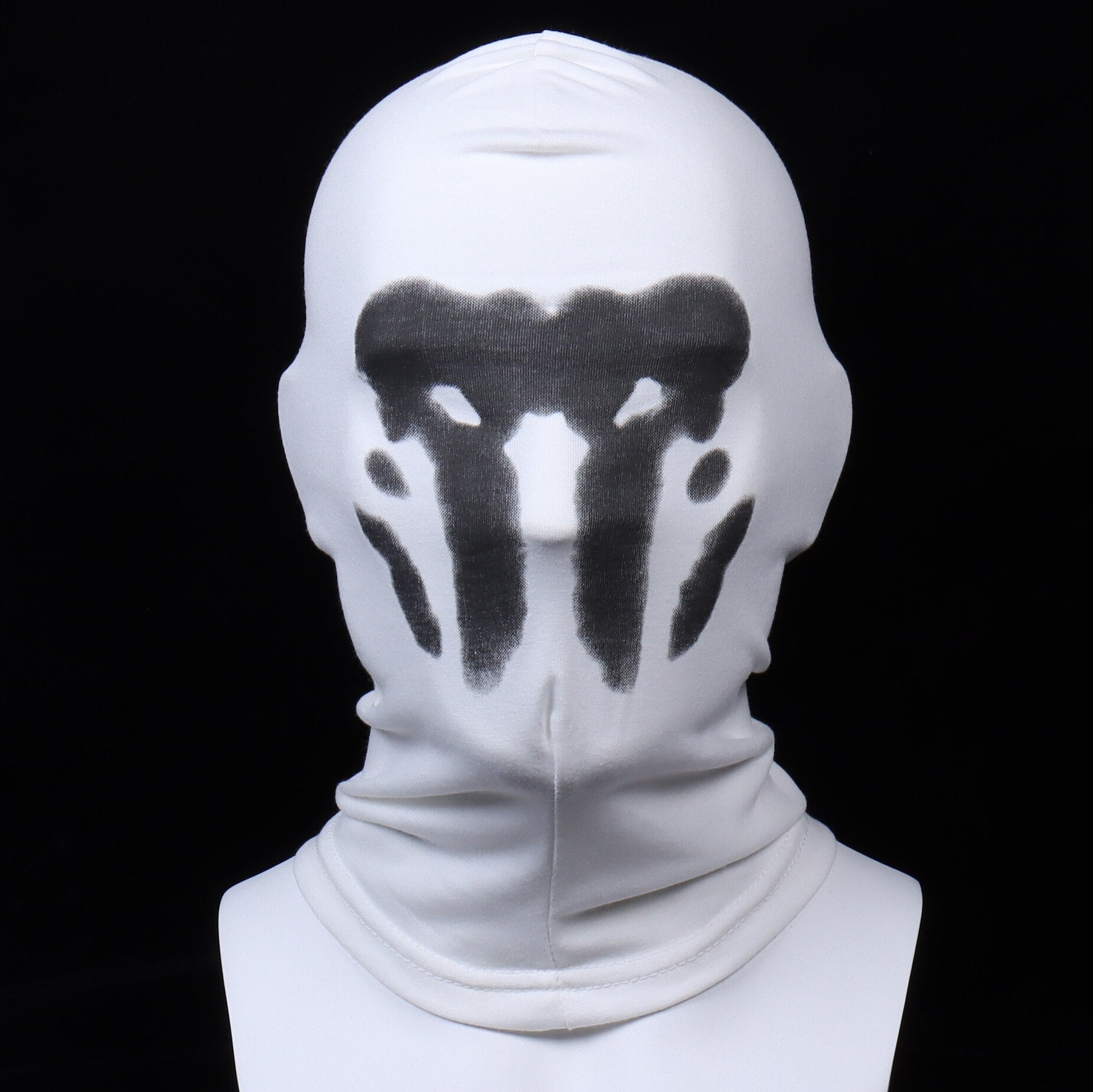 Masque de Rorschach à taches d'encre animé