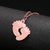 Collier de pieds de bébé personnalisé
