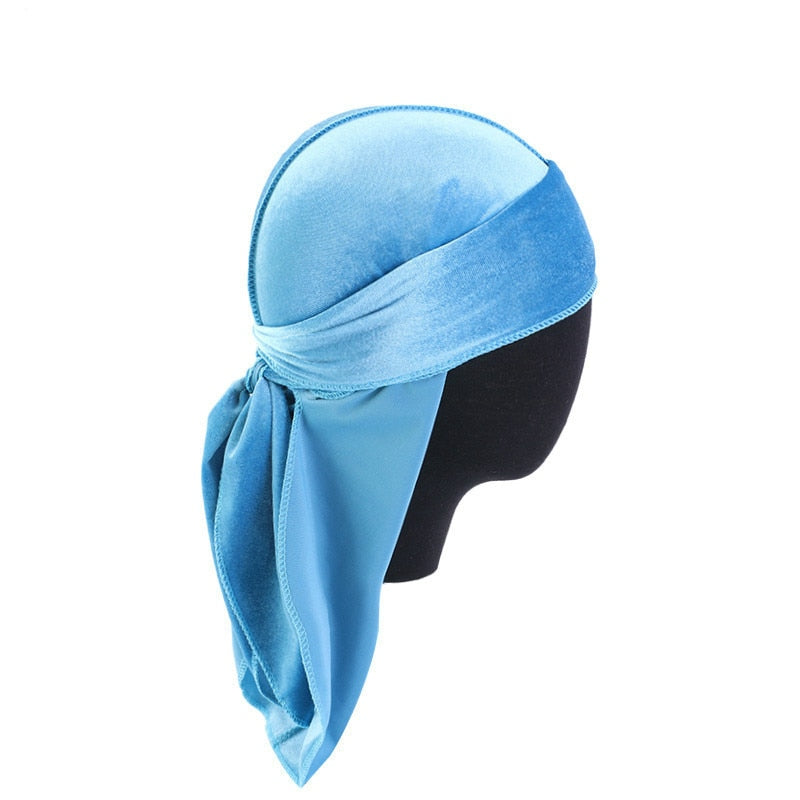 Durag en velours respirant