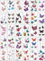 Stickers de tatouage 3D