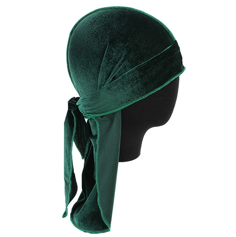 Durag en velours respirant