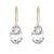 Boucles d'oreilles en cristal en forme de goutte d'eau