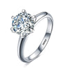 Bague de promesse en diamant