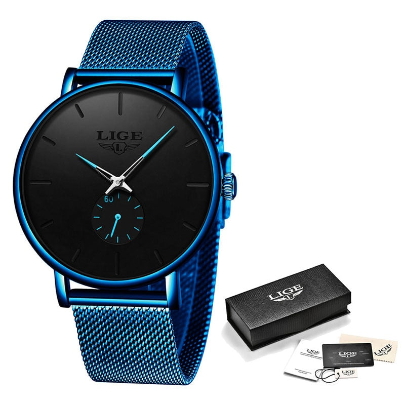 Montre de luxe à quartz étanche