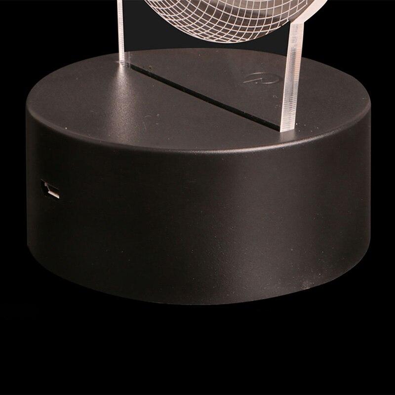 Lampe à illusion 3D pour le yoga