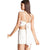 Ensemble short et top court brodé de fleurs