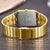 Montre-bracelet carrée en or de luxe