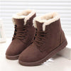 Bottes de neige en peluche