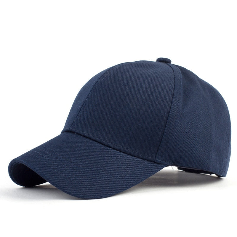 Casquette de baseball à chignon désordonné