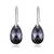 Boucles d'oreilles en cristal en forme de goutte d'eau