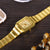 Montre-bracelet carrée en or de luxe