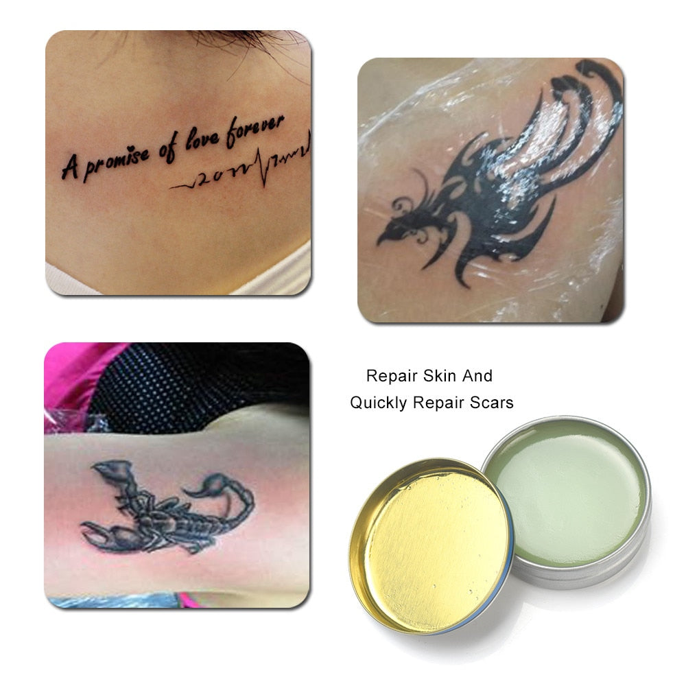 Pommade après tatouage