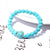 Bracelet tortue en perles de turquoise