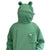 Sweat à capuche grenouille à fermeture éclair
