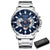 Curren 3 Cadrans Chronographe Montre-bracelet de luxe