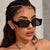 Lunettes de soleil rectangulaires vintage