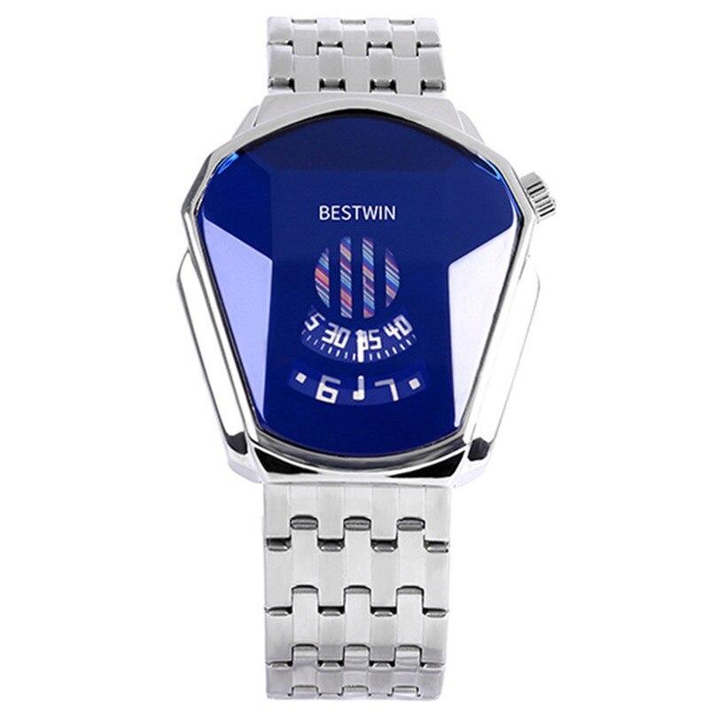 Montre-bracelet à quartz étanche style diamant