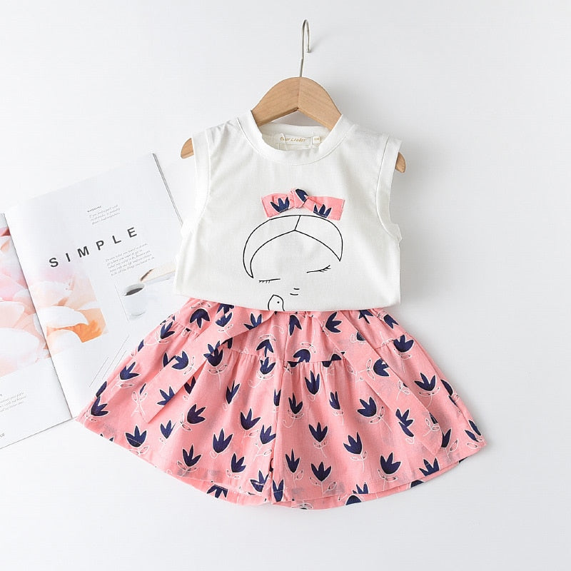 Ensemble chemise et short pour enfants