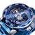 Montre mécanique rétro-squelette lumineuse