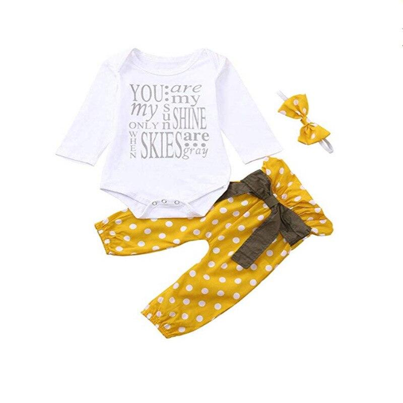 Ensemble grenouillère pour bébé You Are My Sunshine