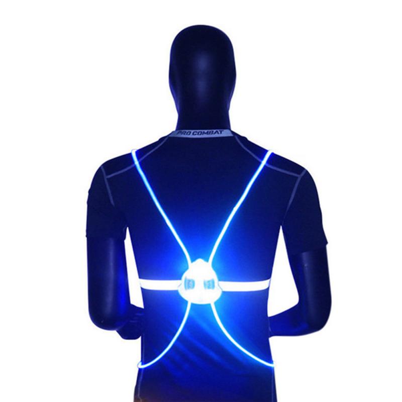 Gilet de sécurité réfléchissant à LED