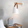 Lampe murale nordique en bois