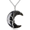 Collier demi-lune Arbre de vie