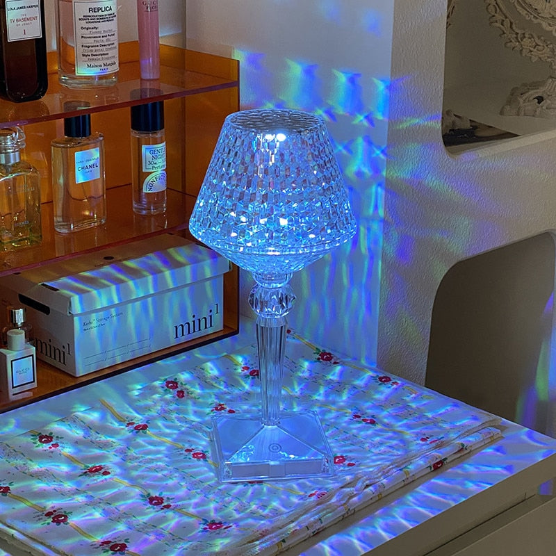 Lampe en cristal éblouissante