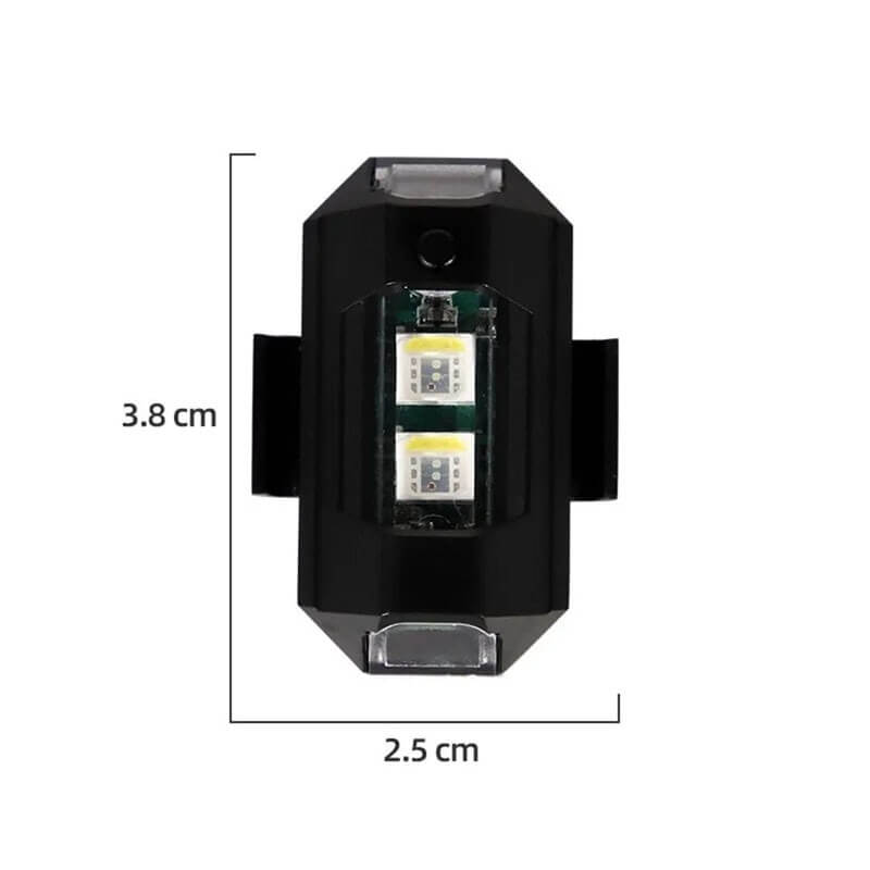 Lampe flash d'avertissement à LED