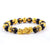 Bracelet Feng Shui en Obisidian noir