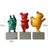 Figurine bouledogue yoga