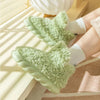 Chaussons en polaire pelucheuse