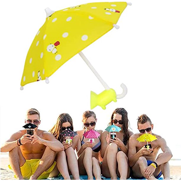 Mini support parapluie pour téléphone portable