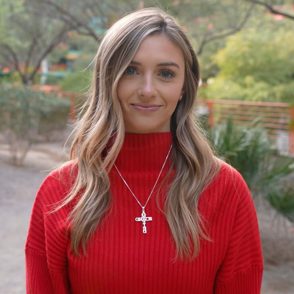 Collier Croix Amazing Grace