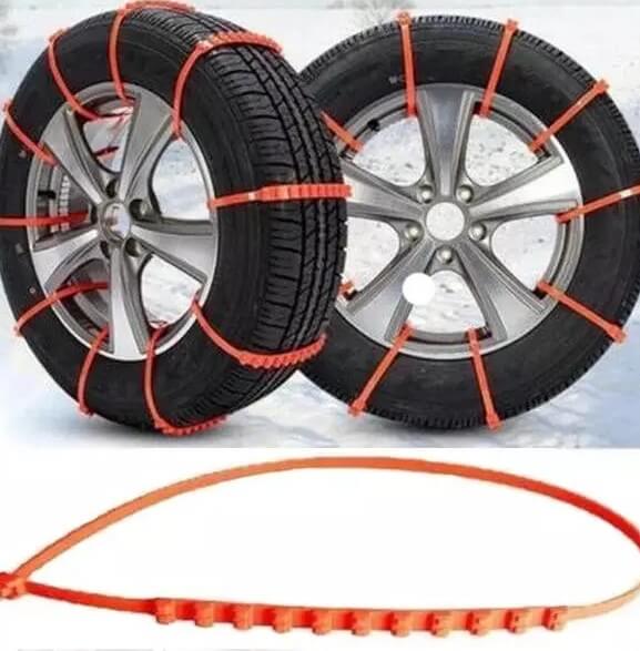 Chaînes antidérapantes pour pneus (10pcs)