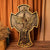 Décoration murale sculptée en bois de l'archange Michael