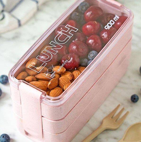 Boîte à Bento 3 couches