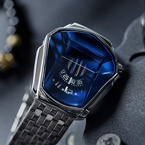 Montre-bracelet à quartz étanche style diamant