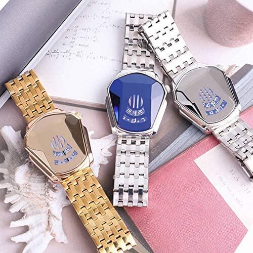 Montre-bracelet à quartz étanche style diamant