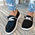 Mocassins à lacets en toile pour femmes