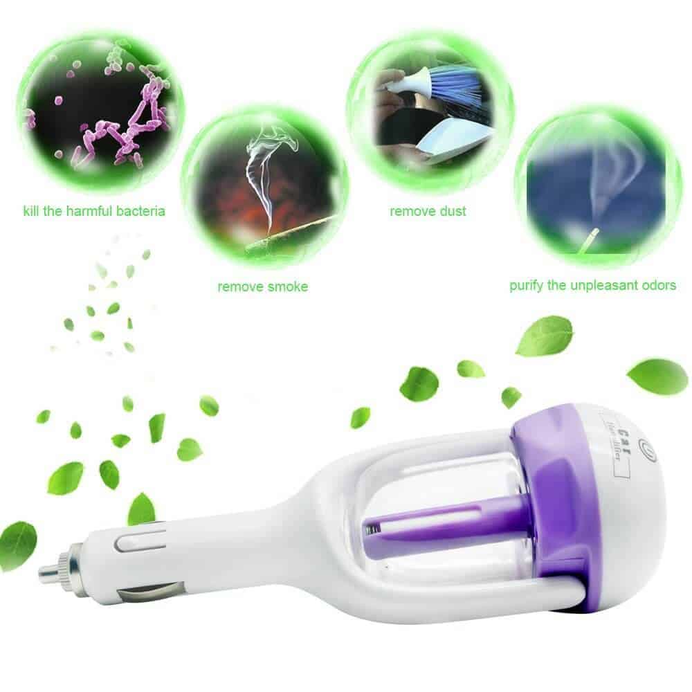 Humidificateur d'aromathérapie pour voiture