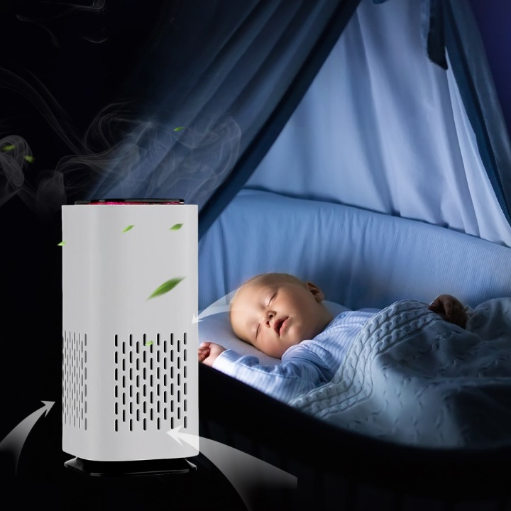 Purificateur d'air portable avec veilleuse