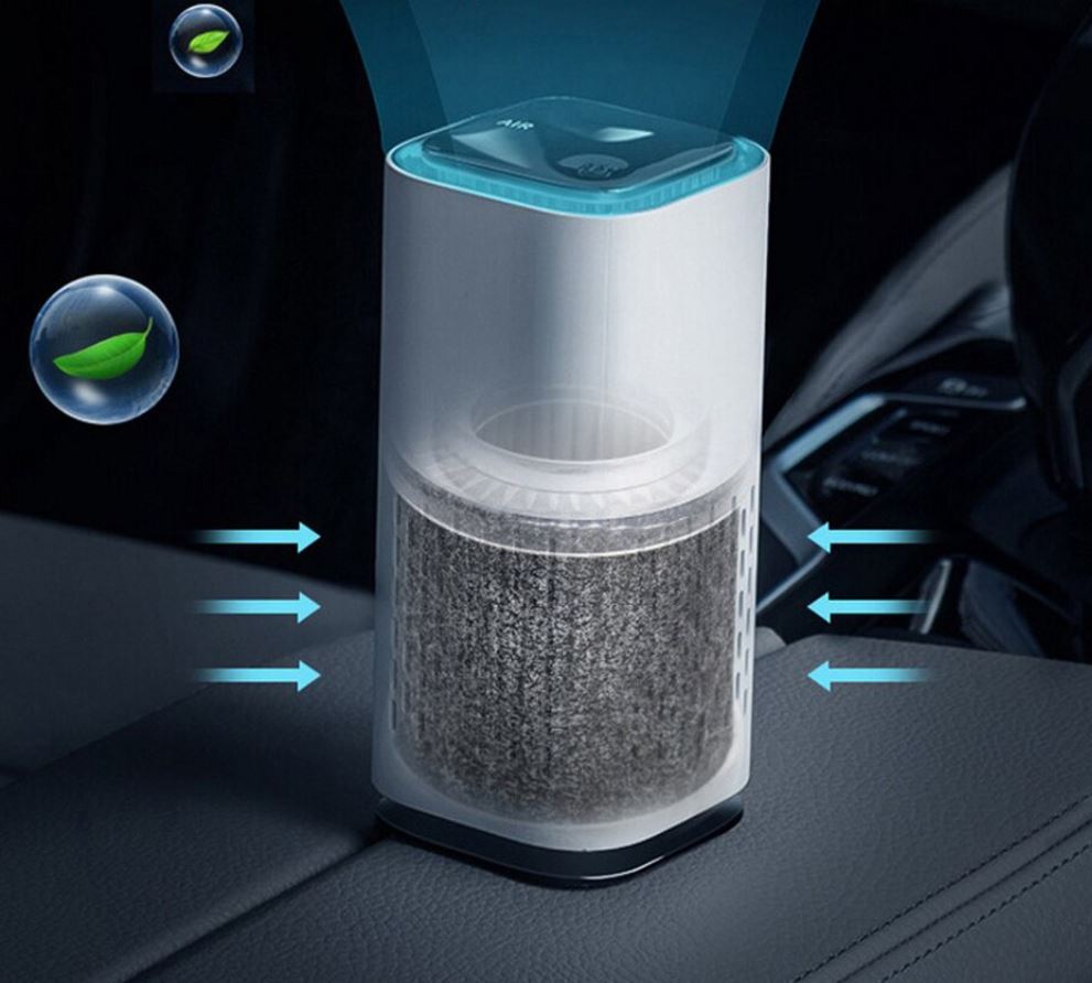 Purificateur d'air portable avec veilleuse