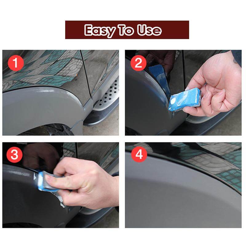 Kit d'élimination des rayures de voiture Miracle