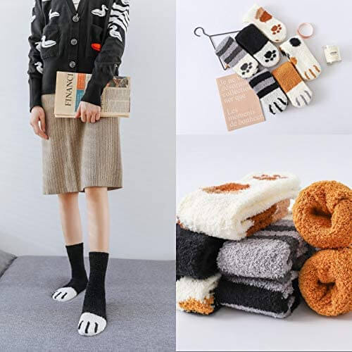 Chaussettes Pattes de Chat