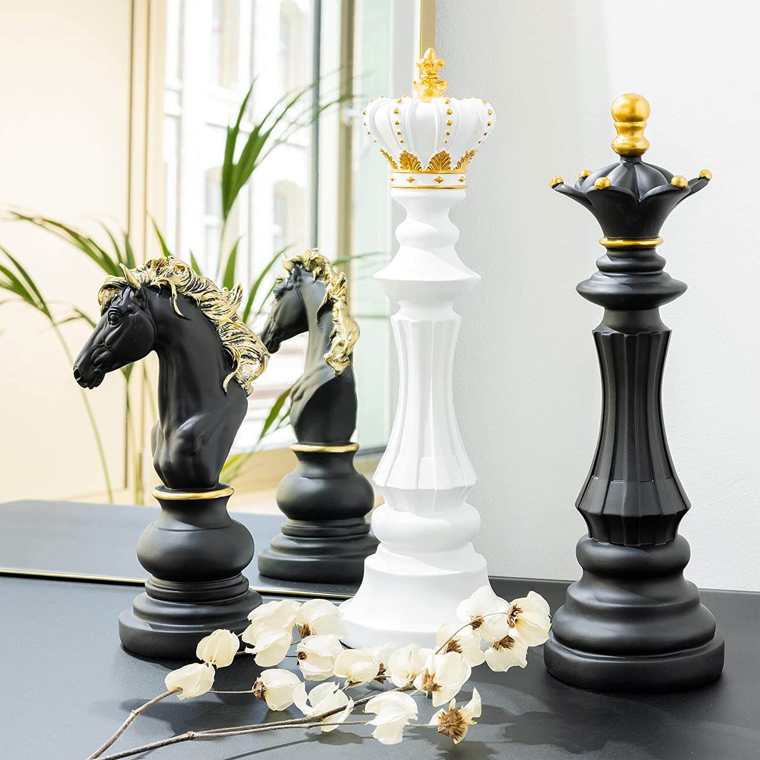 Statue d'échecs
