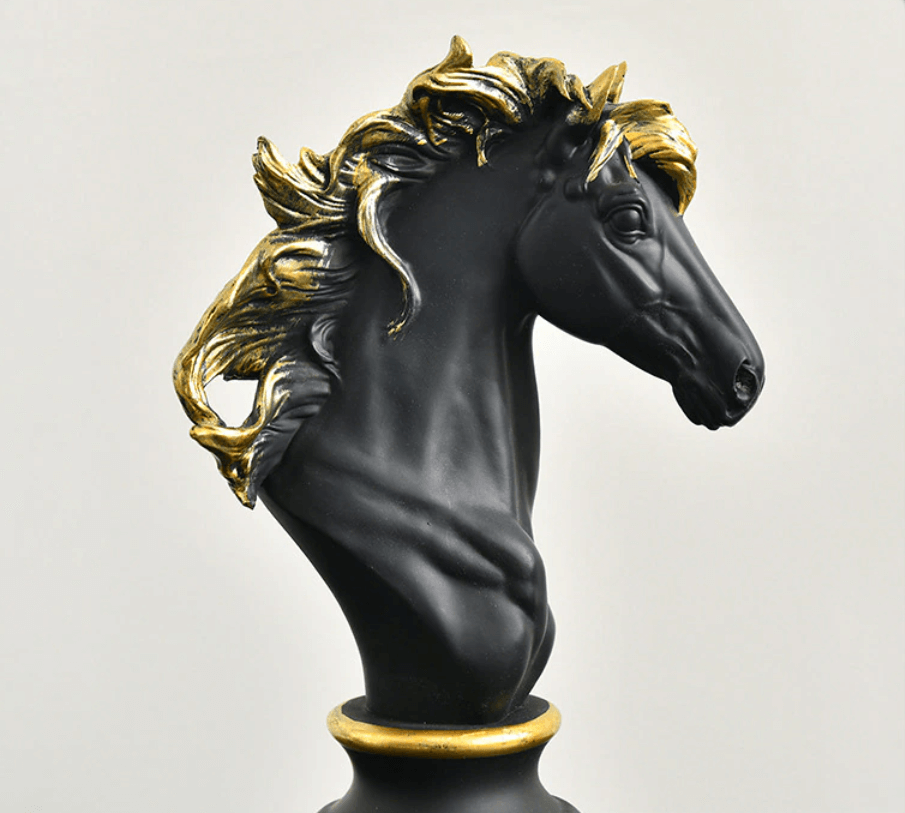 Statue d'échecs