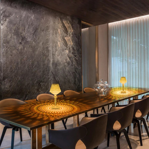 Lampe en cristal éblouissante